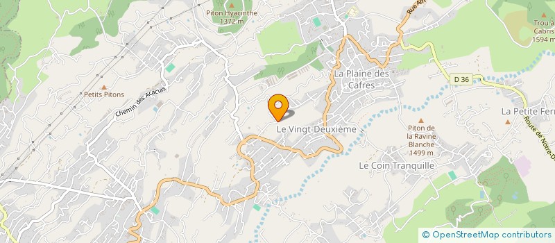 localisation de l'entreprise MADAME AURELIE AUTALE  LE TAMPON