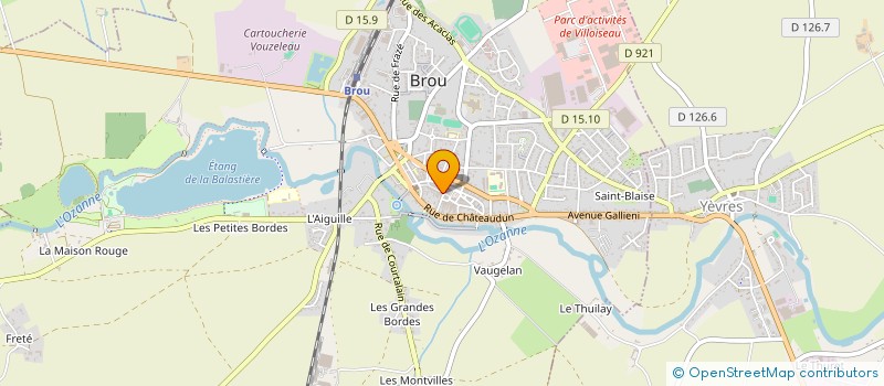 localisation de l'entreprise MADAME AURELIE AVIGNON à BROU