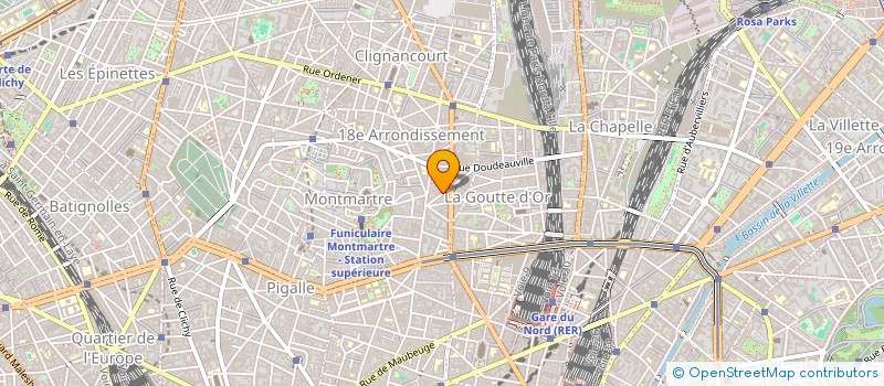 localisation de l'entreprise MADAME AURELIE AVRIL  PARIS