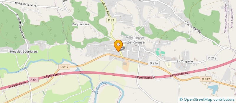 localisation de l'entreprise MADAME AURELIE AYOUAZ  VILLENEUVE-DE-RIVIERE