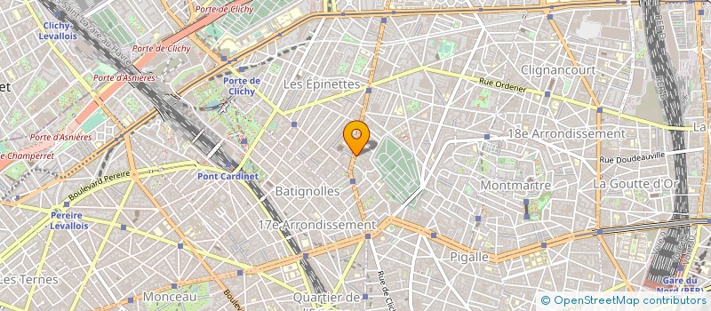 localisation de l'entreprise MADAME AURELIE AZEVEDO  PARIS