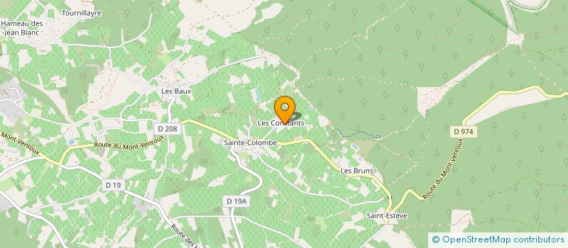 localisation de l'entreprise MADAME AURELIE BABLON  BEDOIN