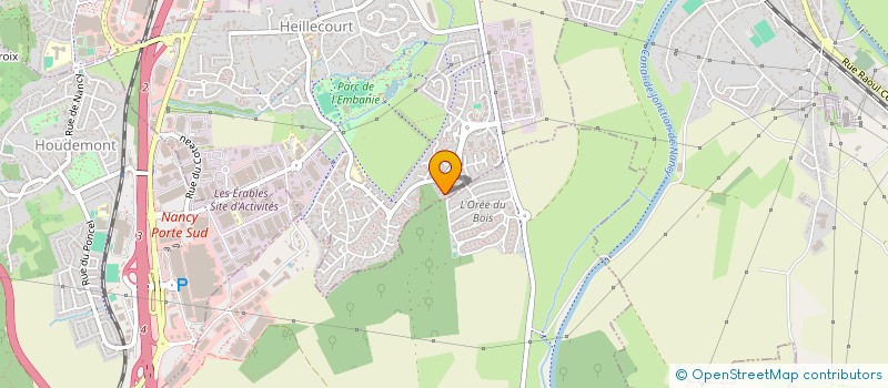 localisation de l'entreprise MADAME AURELIE BABO  HEILLECOURT