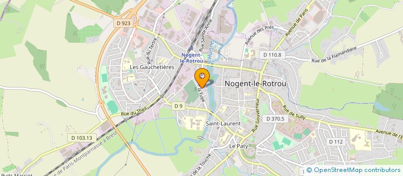 localisation de l'entreprise MADAME AURELIE BADOL à NOGENT-LE-ROTROU