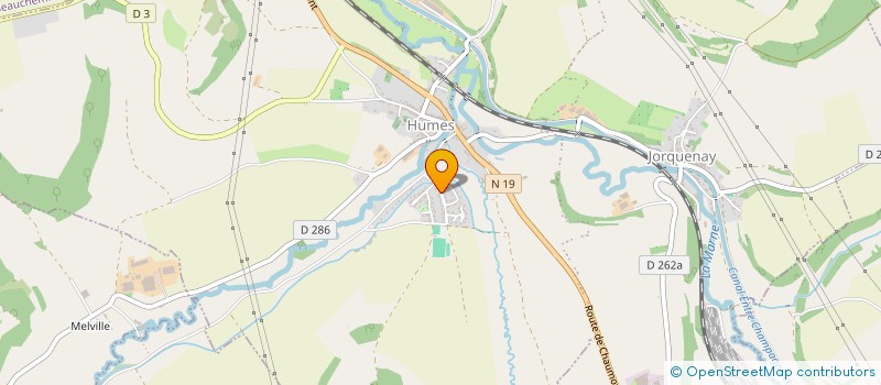 localisation de l'entreprise MADAME AURELIE BAILLOT à HUMES-JORQUENAY