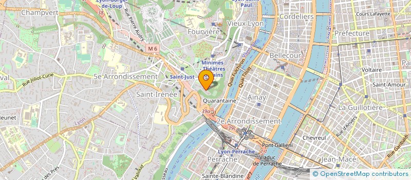 localisation de l'entreprise MADAME AURELIE BAILLS à LYON