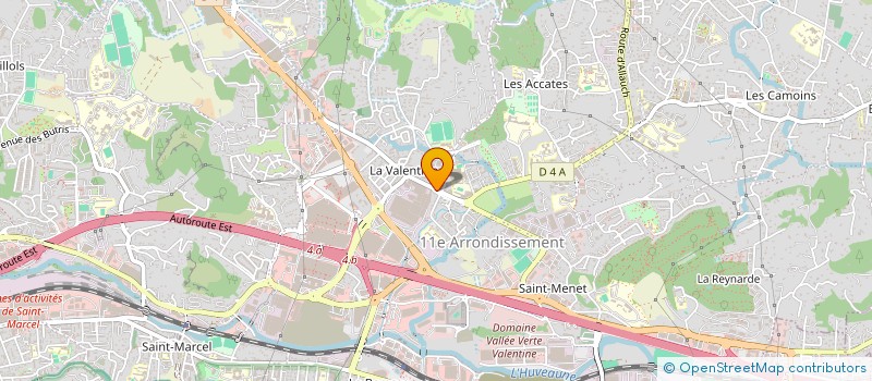 localisation de l'entreprise MADAME AURELIE BALCET à MARSEILLE
