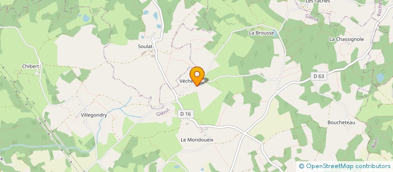 localisation de l'entreprise MADAME AURELIE BALLION  GLENIC