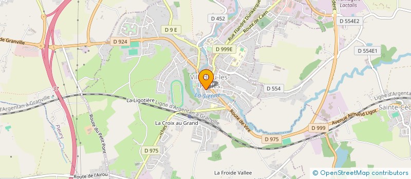 localisation de l'entreprise MADAME AURELIE BARBEY  VILLEDIEU-LES-POELES-ROUFFIGNY