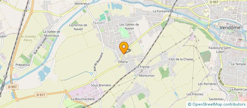 localisation de l'entreprise MADAME AURELIE BARBOSA  NAVEIL