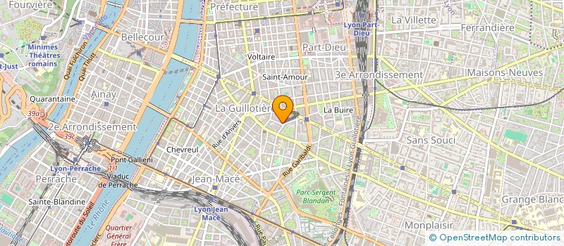 localisation de l'entreprise MADAME AURELIE BARDIOT  LYON