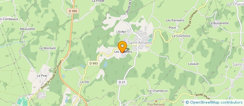 localisation de l'entreprise MADAME AURELIE BAROSIER à SAINT-AMAND