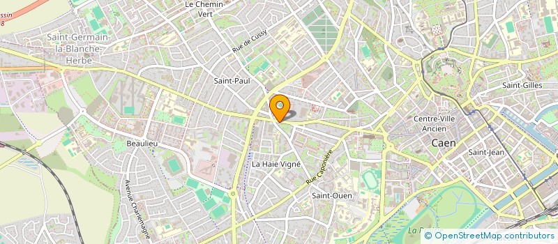 localisation de l'entreprise MADAME AURELIE BARRERA  CAEN