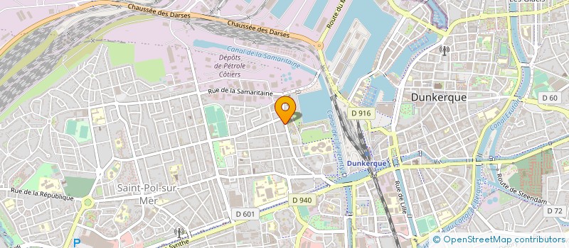 localisation de l'entreprise MADAME AURELIE BARTHELEMY à DUNKERQUE