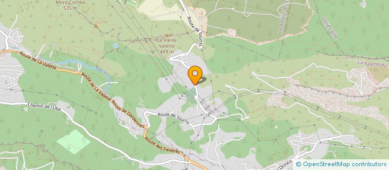 localisation de l'entreprise MADAME AURELIE BARTHELEMY  LA VALETTE-DU-VAR