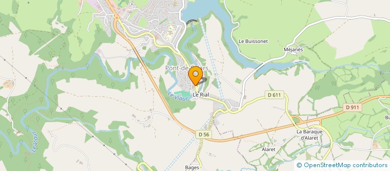 localisation de l'entreprise MADAME AURELIE BARTHEZ  PONT-DE-SALARS