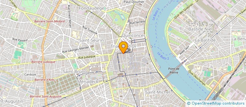 localisation de l'entreprise MADAME AURELIE BASTID  BORDEAUX