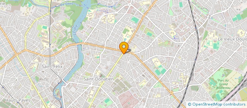 localisation de l'entreprise MADAME AURELIE BAUDET à NANTES