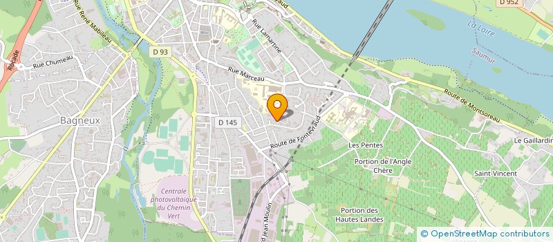 localisation de l'entreprise MADAME AURELIE BAUMARD  SAUMUR