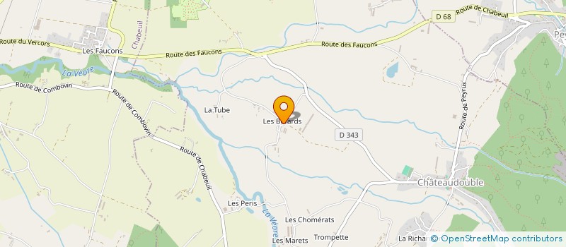 localisation de l'entreprise MADAME AURELIE BECHEMILH  CHATEAUDOUBLE