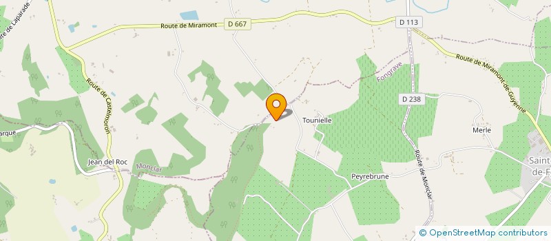 localisation de l'entreprise MADAME AURELIE BELLUZZO  FONGRAVE