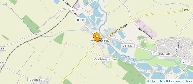 localisation de l'entreprise MADAME AURELIE BENARD à NOGENT-SUR-EURE
