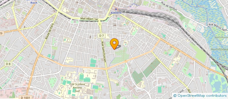 localisation de l'entreprise MADAME AURELIE BENOIT à AMIENS