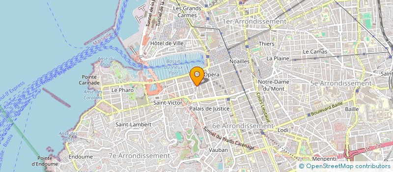 localisation de l'entreprise MADAME AURELIE BERENGER à MARSEILLE