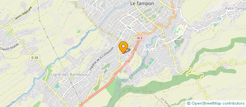 localisation de l'entreprise MADAME AURELIE BERNARD  SAINT-PIERRE