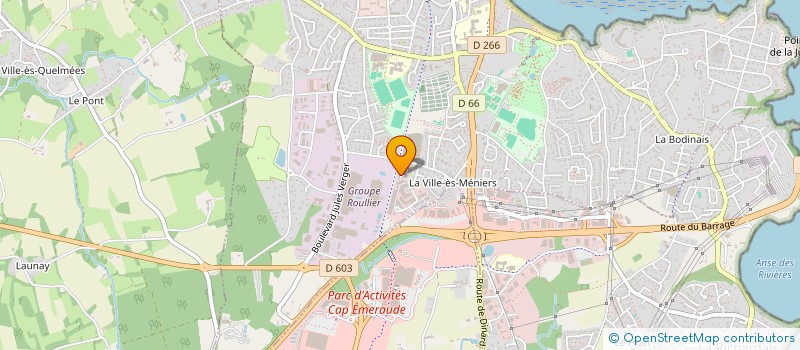 localisation de l'entreprise MADAME AURELIE BERRARD  DINARD