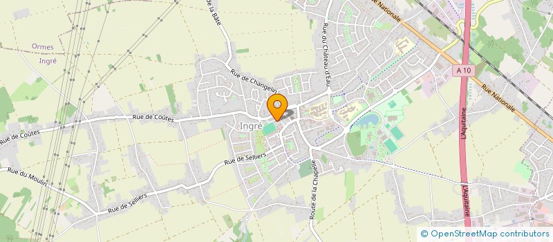 localisation de l'entreprise MADAME AURELIE BERTHAULT  INGRE