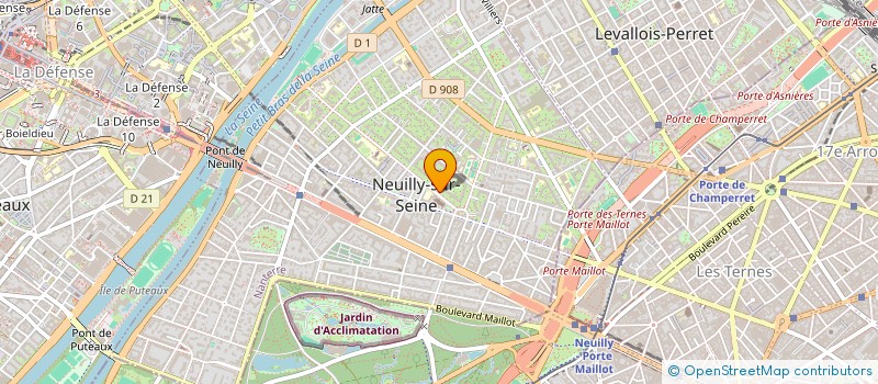 localisation de l'entreprise MADAME AURELIE BERTHIER à NEUILLY-SUR-SEINE