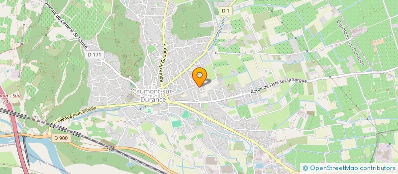localisation de l'entreprise MADAME AURELIE BERTRAND à CAUMONT-SUR-DURANCE