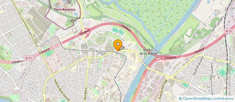 localisation de l'entreprise MADAME AURELIE BETTENCOURT à ANGERS