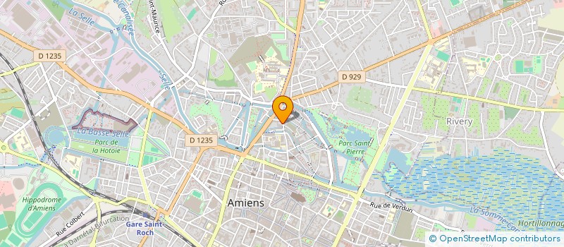 localisation de l'entreprise MADAME AURELIE BEVIERE  AMIENS