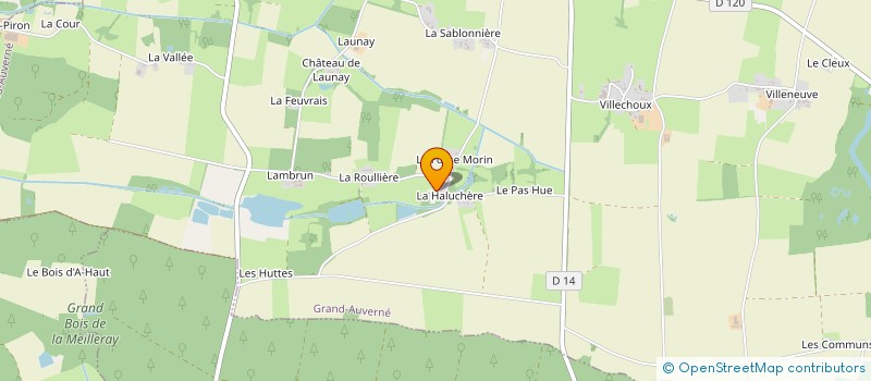 localisation de l'entreprise MADAME AURELIE BIEGUE  GRAND-AUVERNE