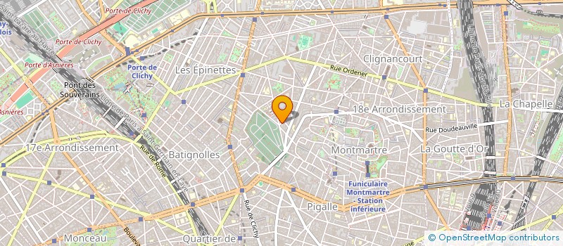 localisation de l'entreprise MADAME AURELIE BILLECARD  PARIS