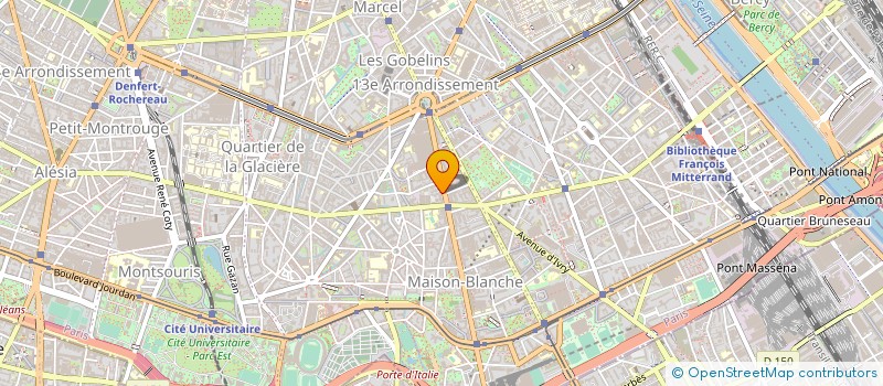 localisation de l'entreprise MADAME AURELIE BLANCHET  CLAMART