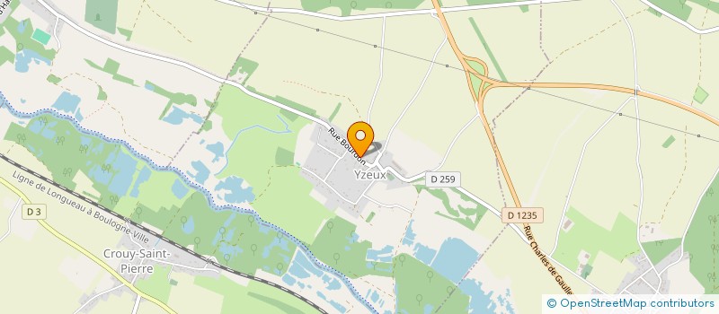 localisation de l'entreprise MADAME AURELIE BLOND à YZEUX