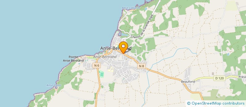 localisation de l'entreprise MADAME AURELIE BLONDEL à ANSE-BERTRAND
