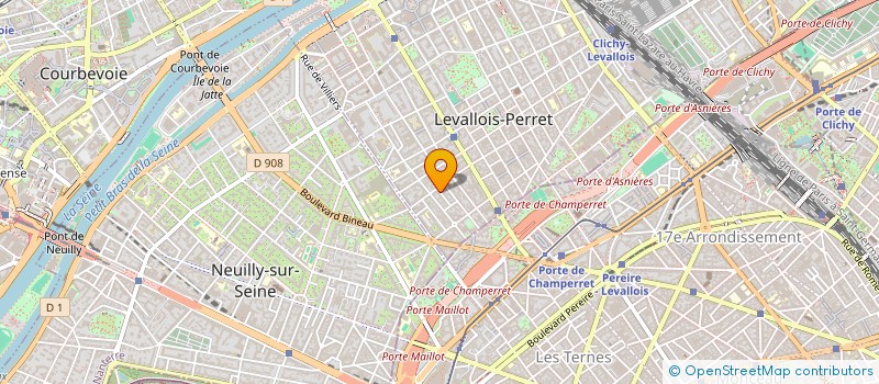 localisation de l'entreprise MADAME AURELIE BOCCON-GIBOD à LEVALLOIS-PERRET