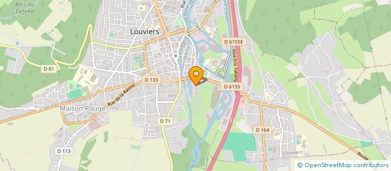 localisation de l'entreprise MADAME AURELIE BODA à LOUVIERS