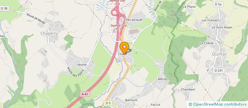localisation de l'entreprise MADAME AURELIE BOLLENGIER à ANNECY