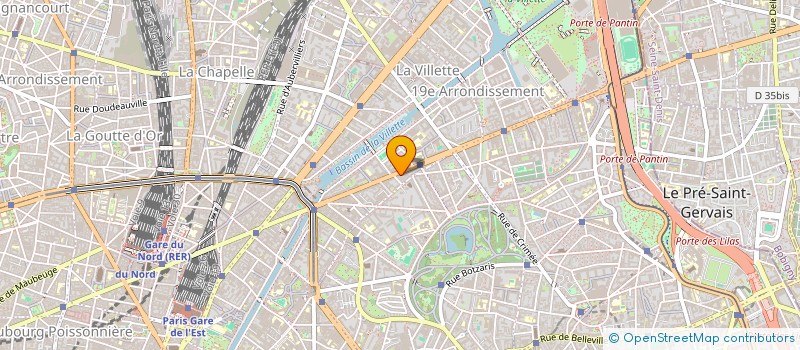 localisation de l'entreprise MADAME AURELIE BONAFOUX  PARIS