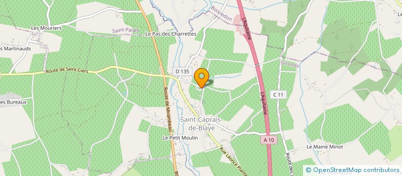 localisation de l'entreprise MADAME AURELIE BONDEAU  VAL-DE-LIVENNE