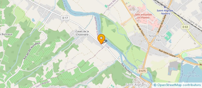 localisation de l'entreprise MADAME AURELIE BONSIGNE  COUFFY