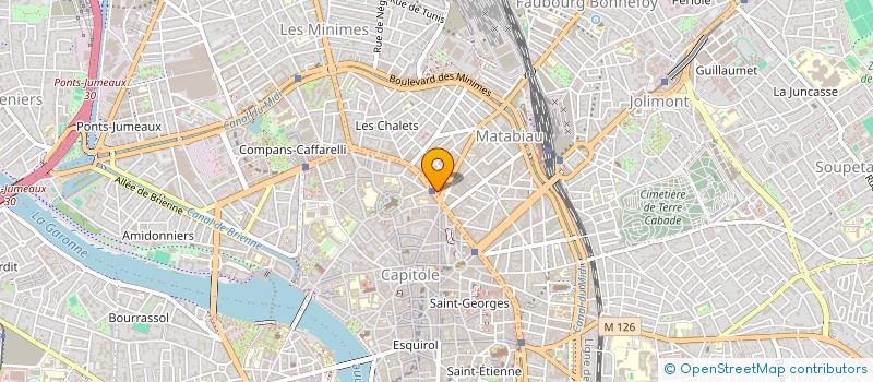 localisation de l'entreprise MADAME AURELIE BOREL  TOULOUSE