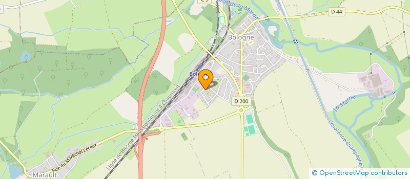 localisation de l'entreprise MADAME AURELIE BORIES à BOLOGNE