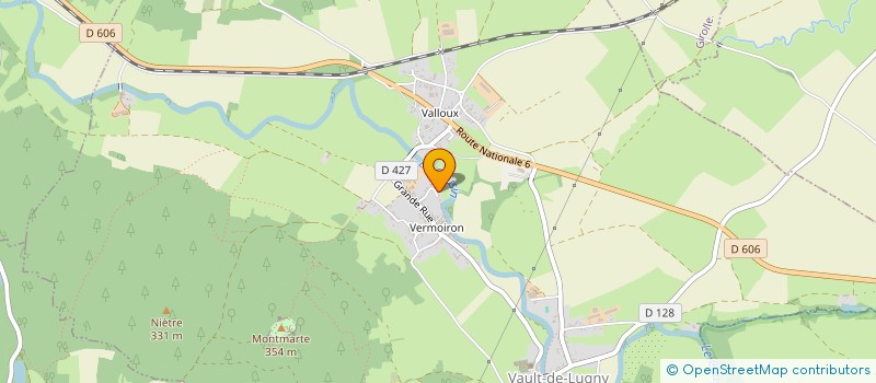 localisation de l'entreprise MADAME AURELIE BOTBOL  VAULT-DE-LUGNY