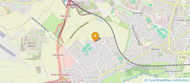 localisation de l'entreprise MADAME AURELIE BOTEL  BRETTEVILLE-SUR-ODON